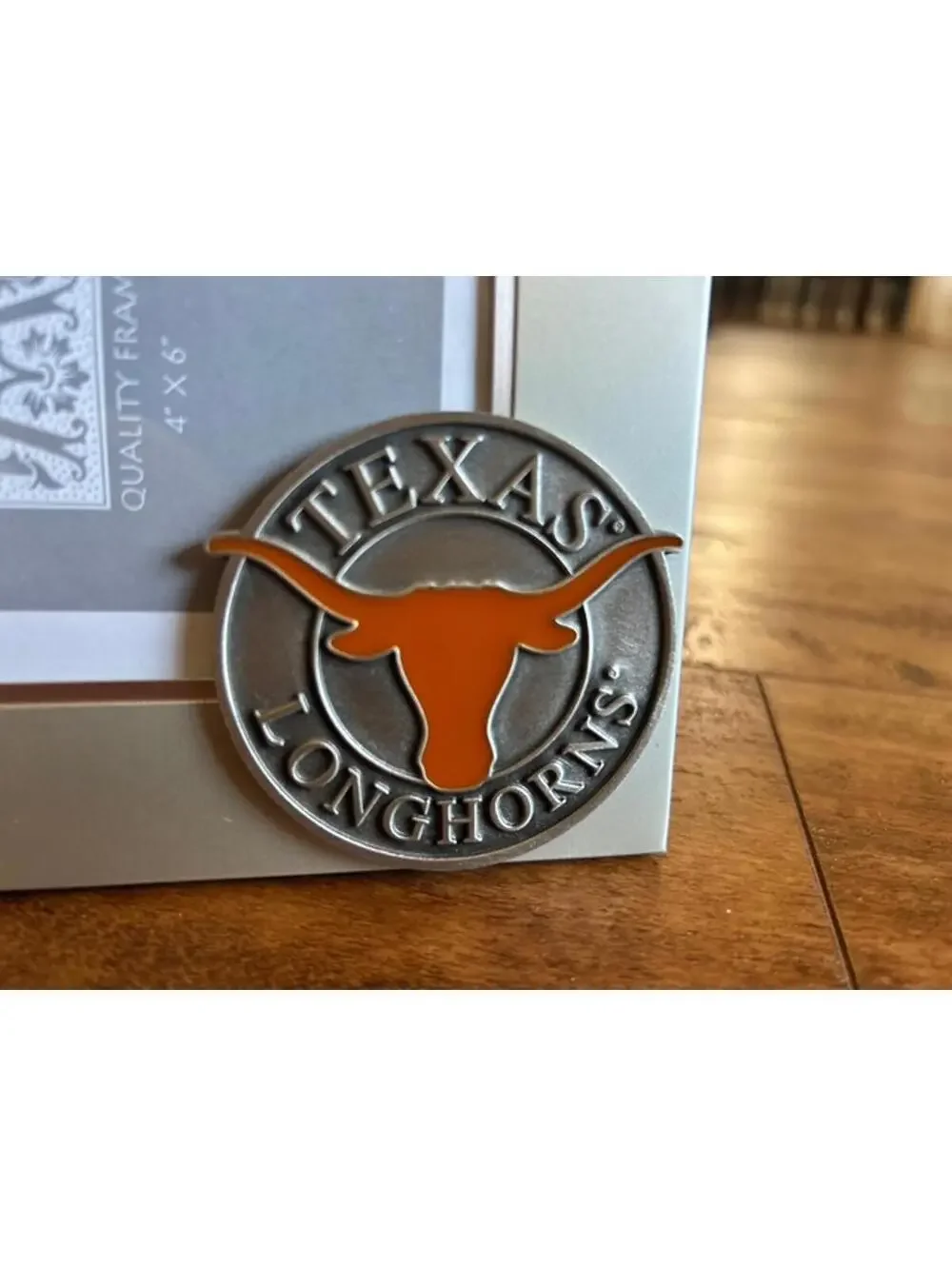 Texas Longhorns Metal Picture Frame 4x6